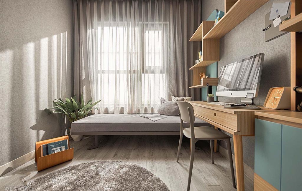 Căn hộ workstation với thiết kế hiện đại